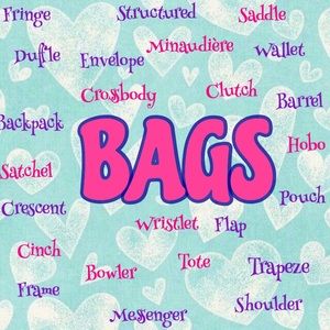 Bags, Bags, and Bags 👝👛👜💼